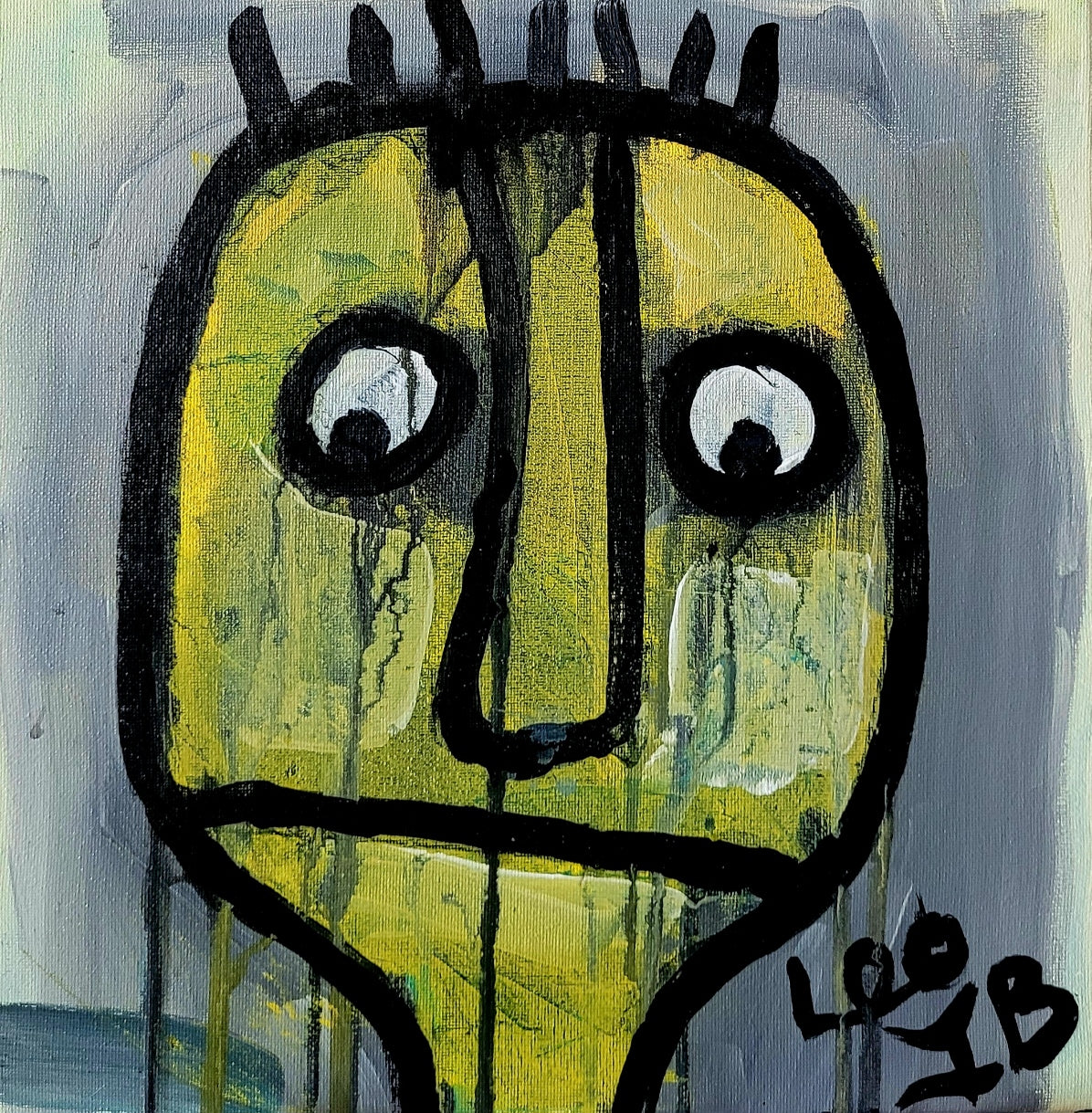 Alex akrylmaleri 30x30cm
