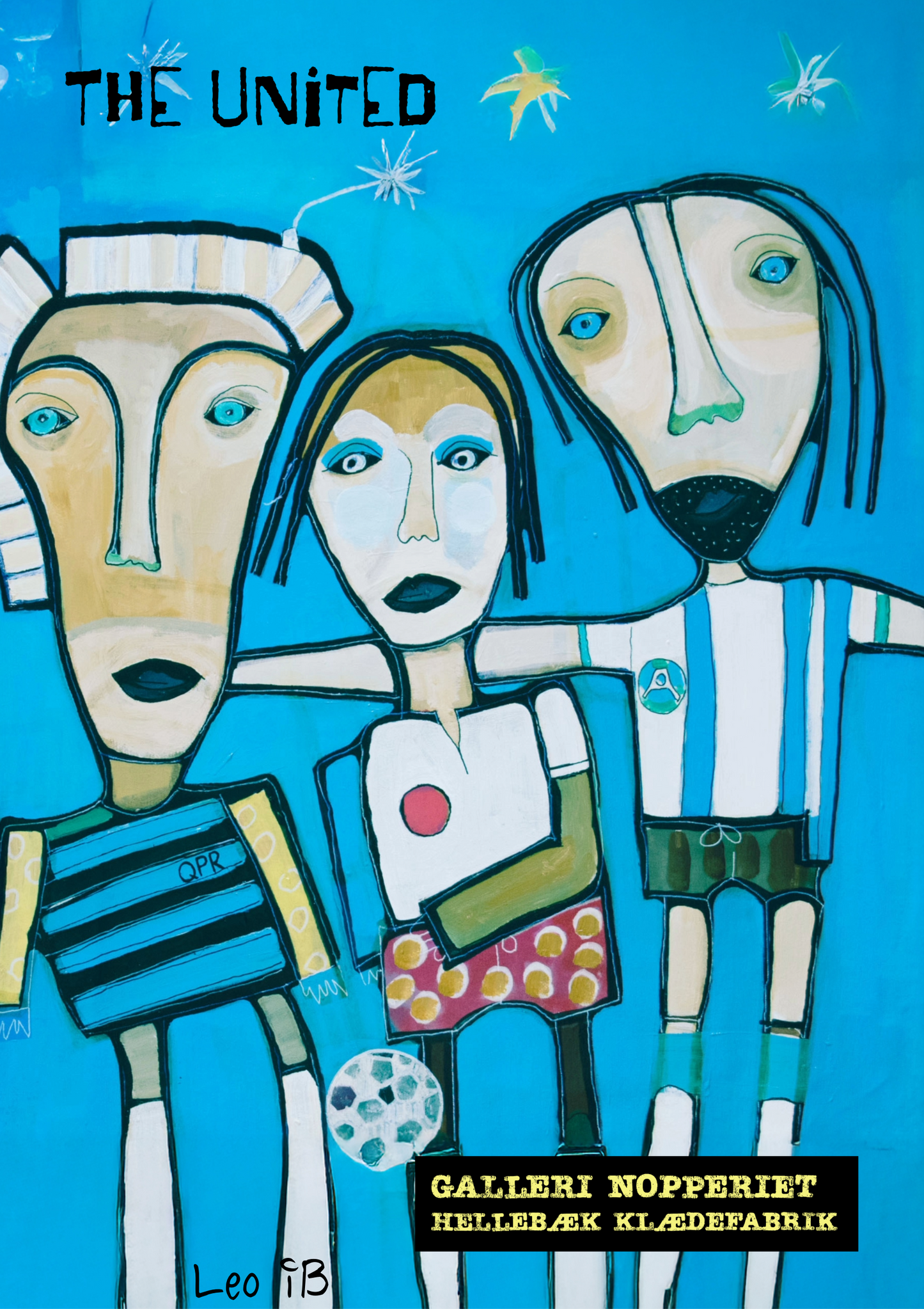 The United plakat A1 med sort ramme