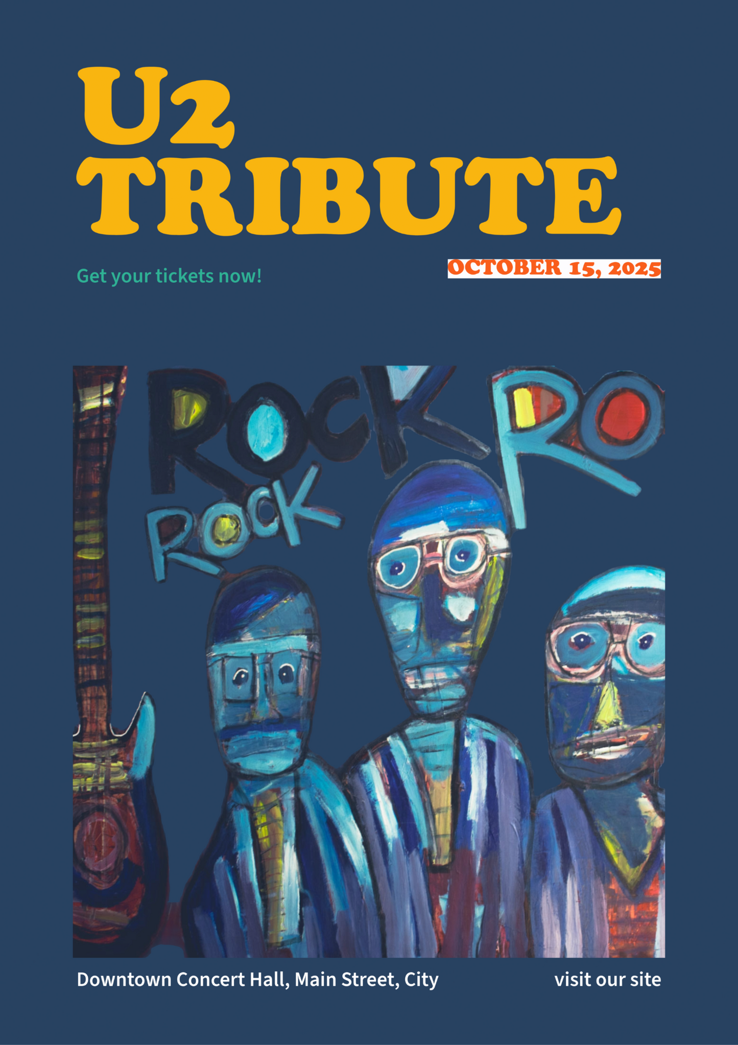 Trompetplayer plakat A3 med sort ramme