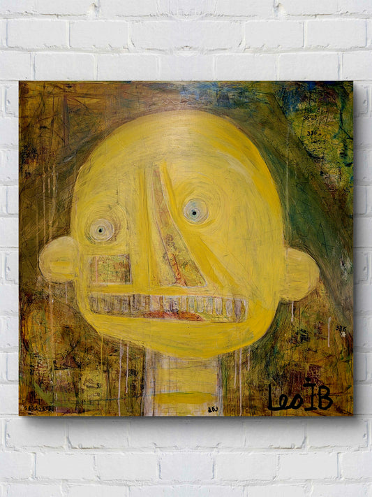 Forrest akrylmaleri 90x90cm