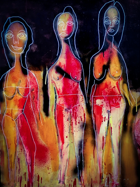 Jamaica Beach II maleri 60x80