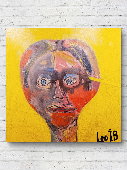 Persona akrylmaleri 90x90cm