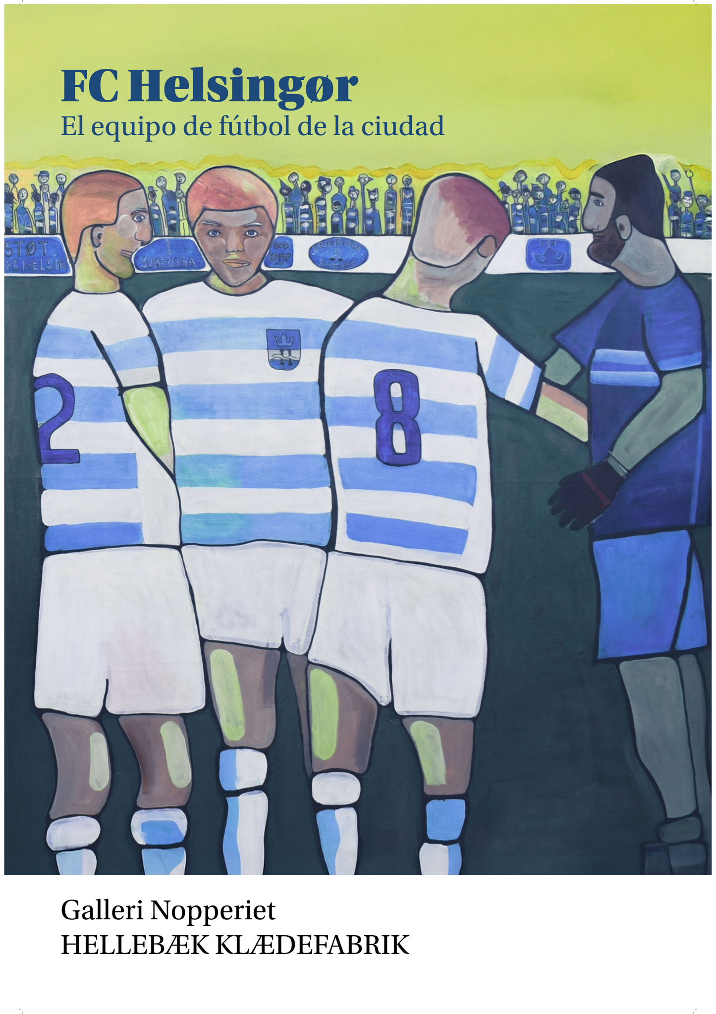 FC Helsingør Plakat2 A1 med sort ramme